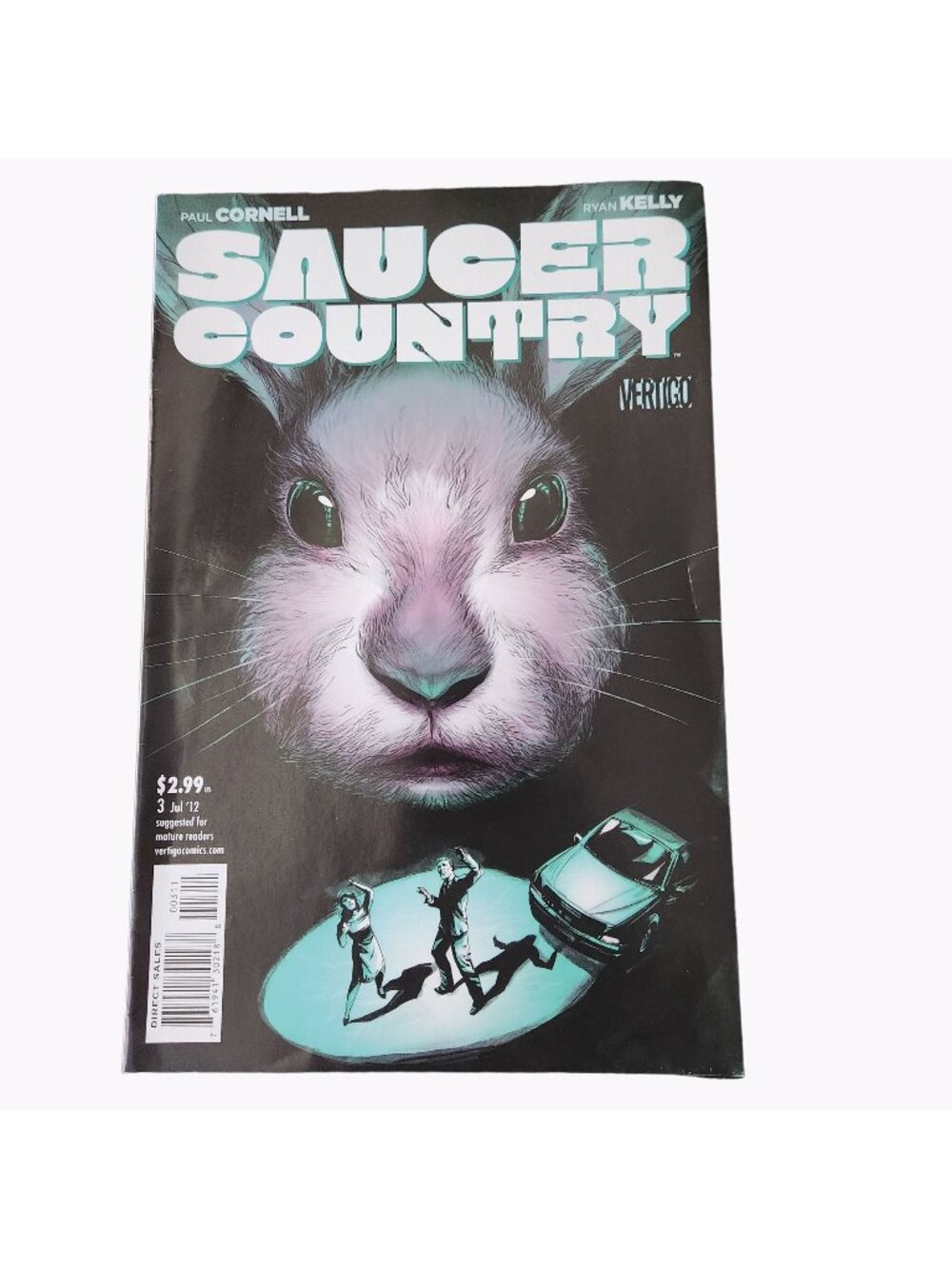 Saucer Country #3 2012 Comic Book Collector Bagged Boarded